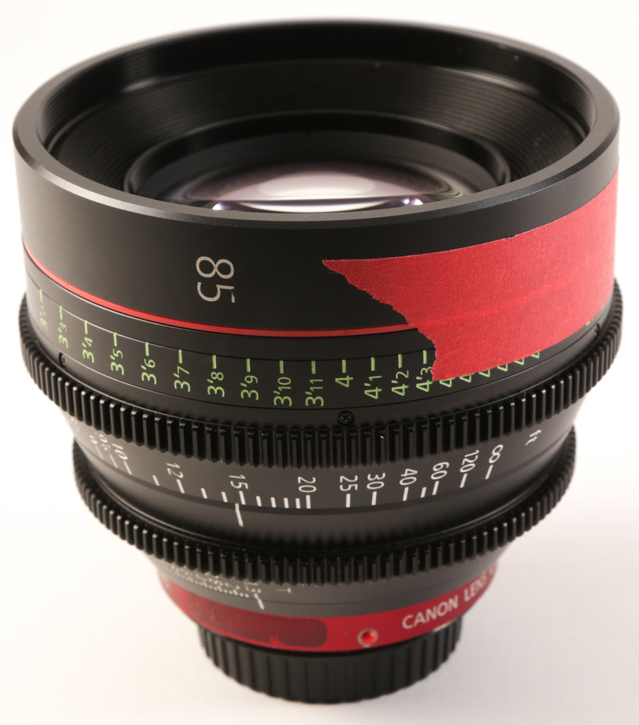 Canon CN-E 85mm T1.3 L F Cine Lens - Broken (See Description)