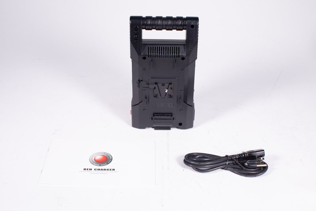 RED DIGITAL CINEMA RED BRICK Dual V-Mount Battery Charger - New in Box