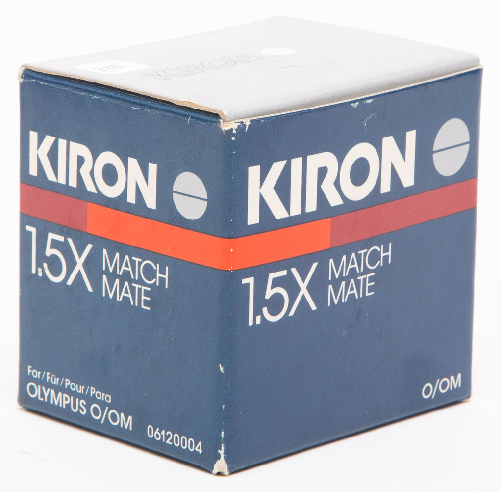 Kiron 1.5x Match Mate MC Teleconverter For Olympus O/OM Cameras
