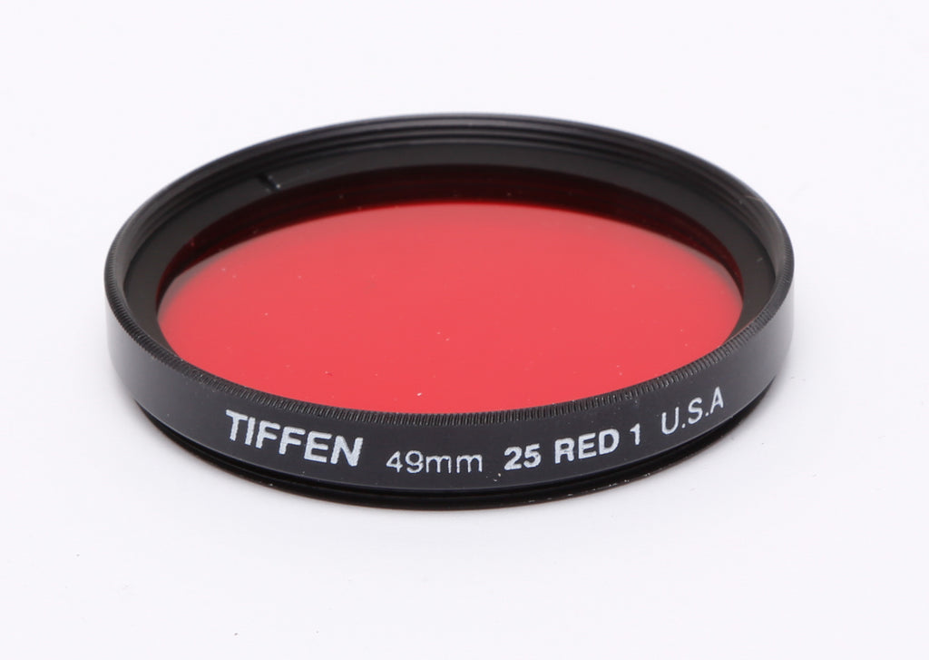 Lot Of 49mm + Circular Filters | Contax, Tiffen, HOYA | UV, SKYLIGHT, RED 1, Center-Spot