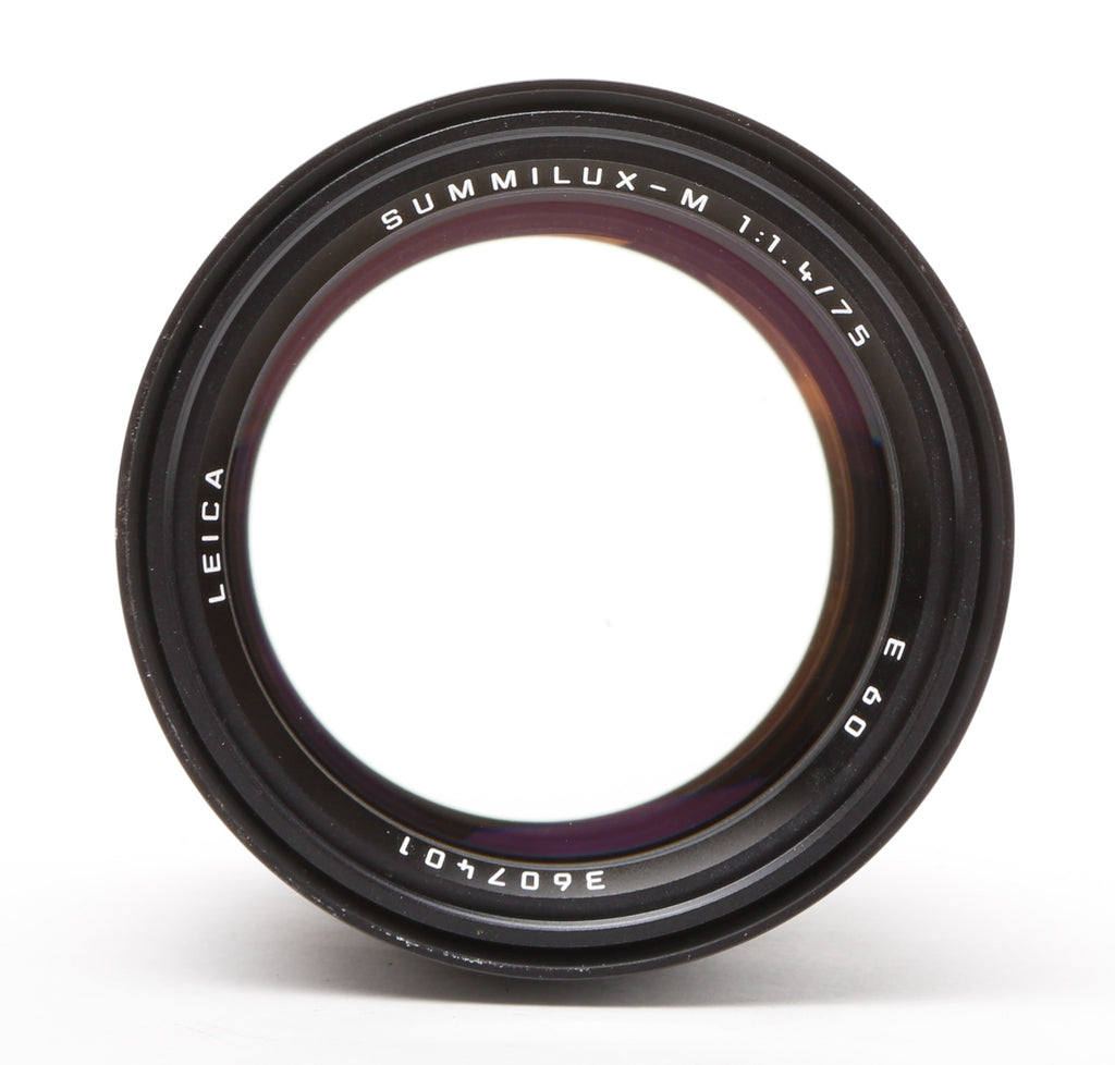 Leica Summilux-M 1:1.4/75 E60  F 1.4 75mm Lens For Leica M Mount Cameras *MINT*