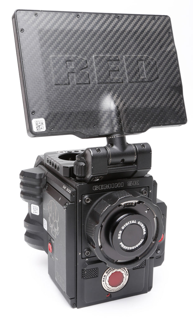 Red Digital Cinema DSMC2 GEMINI 5K S35 Camera Bundle. With DSMC2 7" Carbon Fiber Touch LCD Monitor,  Magnesium PL Mount, & More