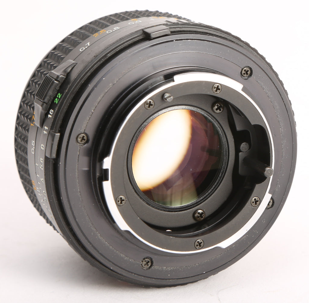 Minolta Camera Co 50mm Prime Portrait f1.7 Fixed Focal Length Lens