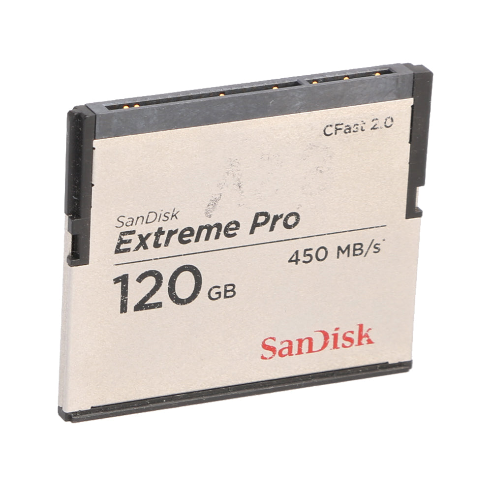 Sandisk Extreme Pro 120GB CFast 2.0 450MB/s Card for Cinema Cameras